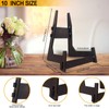 YSWOMOSKD 2 Pack 10 Inch Wooden Easel Stand for Display