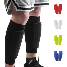 BIRDDIE Football Shin Pads Children Elastic Breathable Shin Pads Football Men Non-Slip Shin Guard Football Adult