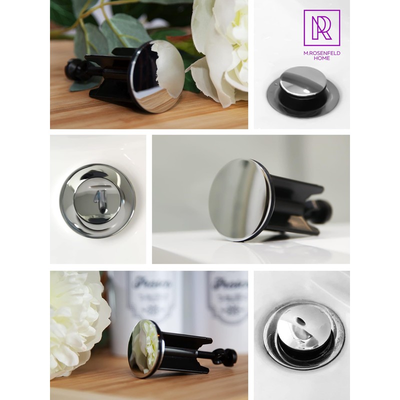 M. ROSENFELD HOME Universal Sink Plug 40 mm with Beach