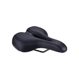 BBB Cycling SoftShape Active Bicycle Saddle I Bicycle Seat Unisex I Sporty Design Bicycle Saddle with Cut-Out I BSD-122