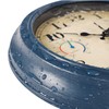12 Inch Outdoor Clock with Thermometer and Hygrometer Combo, Waterproof