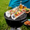 2-Piece Stainless Steel Grill Baskets Set with Removable Wooden Handles