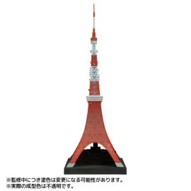 Soft Toy Box Highline 003 Tokyo Tower Japanese Radio Tower 1/1300 Scale Painted Soft Vinyl Figure