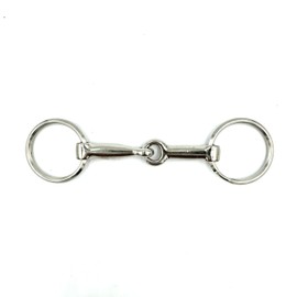 JA Horse Metallic Keyring Horse Rider Pony, Bit Silver