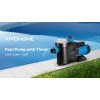 Unbranded 1.5/2.0/2.5 HP Self Primming Swimming Pool Pump & Timer