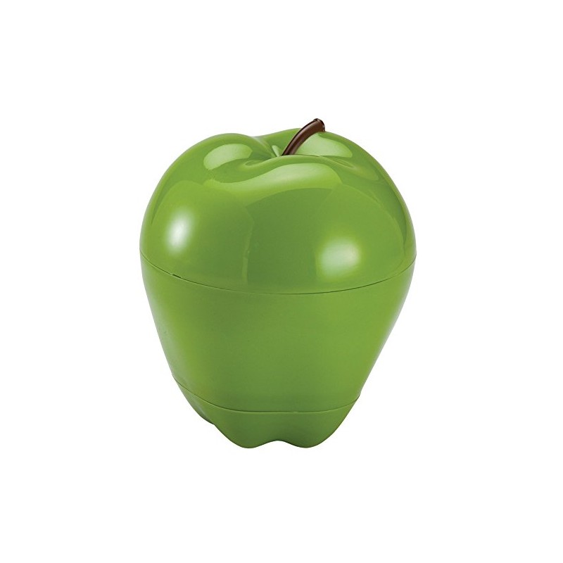 Hutzler Apple & Dip To-Go Lunch Snack Storage Container, Green