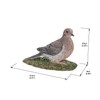 Hi-Line Gift Various Bird on Stump Statues (Mourning Dove), Multi