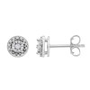 Beyond Brilliance Diamond Accent Miracle Plate Set Stud Earrings in