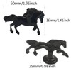JfwuHap Horse Cabinet Knob 4 Pcs Drawer Dresser Knobs Pulls
