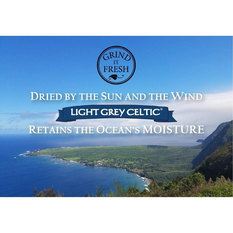 Celtic Sea Salt Light Grey Celtic Sea Salt 1 Pound
