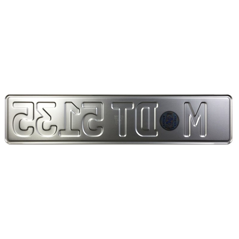 Munich German License Plate