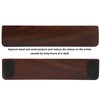 Keyboard Rest Wrist Pad Slip Resistant Fatigue Relief Wooden Hand