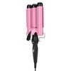 3 Barrel Curling Iron Wand Adjustable Hair Curler Waver Crimper