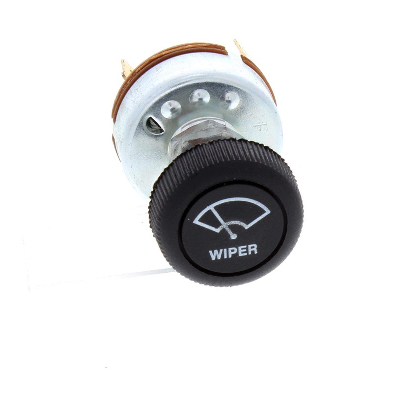 Speedway Motors Universal 3-Position Windshield Wiper Switch for Single Motor,