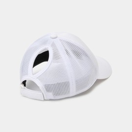 Callaway C24191206 Women's Mesh Cap (Ponytail Specification, Adjustable Sizing) / Hat Golf, 1030_white