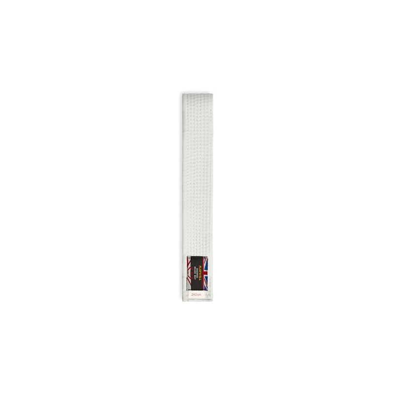 Playwell Martial Arts Cotton Solid Coloured Grading Belt - (Karate,