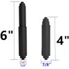 Toilet Paper Holder Roller 2pcs Black Color Plastic Toilet Tissue