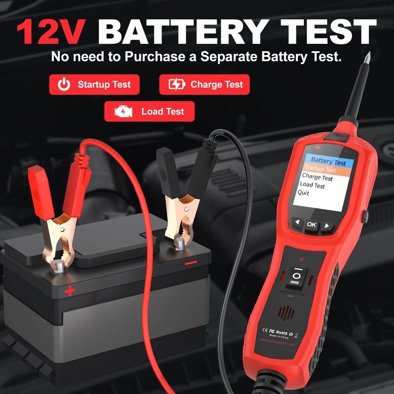 Circuit Breaker Finder Tool, Battery Tester, AC DC Voltage Tester,