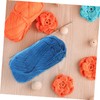 LALAFINA Replaceable Crocheting Yarns 5 Rolls of 50g Yarns for