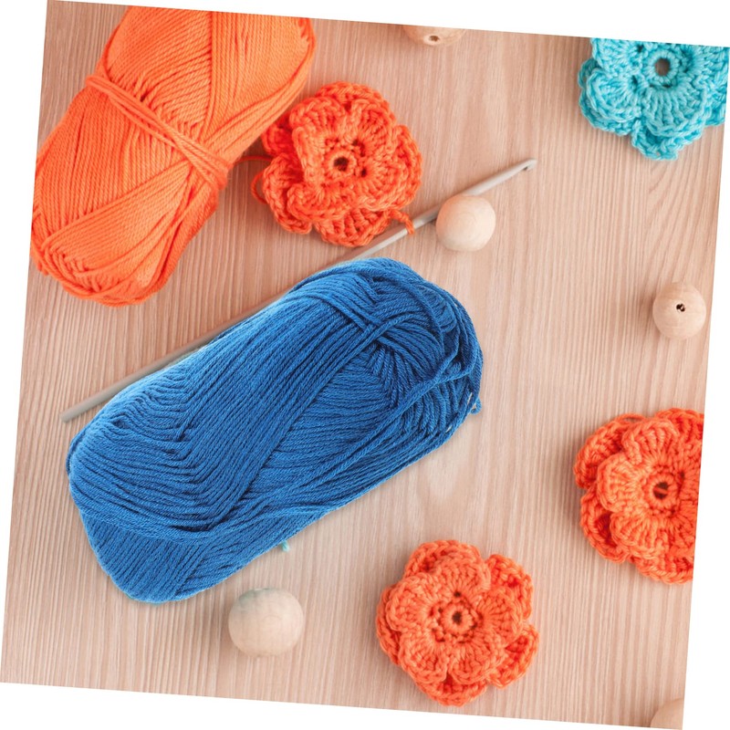 LALAFINA Replaceable Crocheting Yarns 5 Rolls of 50g Yarns for