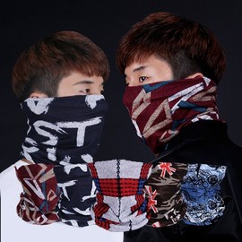 Jiak Neck Warmer / Spring Autumn Winter Neck Gaiter Multi-Scarf Cold Weather Gear Jiak Neck Warmer_G03 6ea