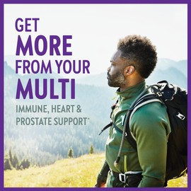 New Chapter Men's Multivitamin 40 Plus for Energy, Heart, Prostate + Immune Support with 20 Fermented Nutrients - Every Man's One Daily 40+, Gentle on The Stomach - 96 ct