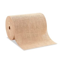 AK TRADING CO. Natural Jute Burlap Fabric Rolls - 100 Yards (18" Wide x 100 yd)