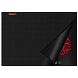 28x20In Fireproof Stove Cover, COITEK Stove Top Covers For Electric Stove, Heat Resistant Glass Stove Top Cover, Electric Range Covers, Oven Top Cover, Fireproof Cooktop Protector, Non-Slip