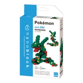 nanoblock - Rayquaza [Pokémon], nanoblock Pokémon Series Building Kit