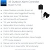 YoLink X3 Version Outdoor Alarm Controller, Ruggedized Battery-Powered Siren/Alarm/Relay Controller,