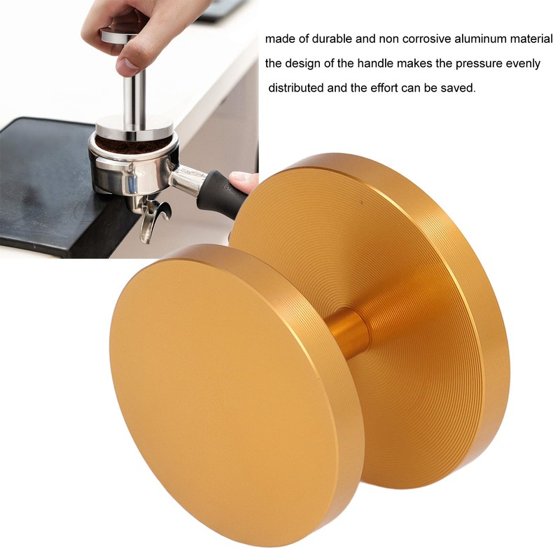 Double Head Coffee Powder Tamper Non Corrosive Aluminum Dual Sided