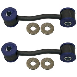 Rlimerance Set (2) Sway Bar Link, Front Stabilizer Bar End Link - Sway Bar Stabilizer Links fits Jeep Liberty 2004 2005 2006 2007 2002 2003