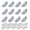 TERF® 12 Pcs Heavy Duty 50mm Angel Mounting Corner Brace