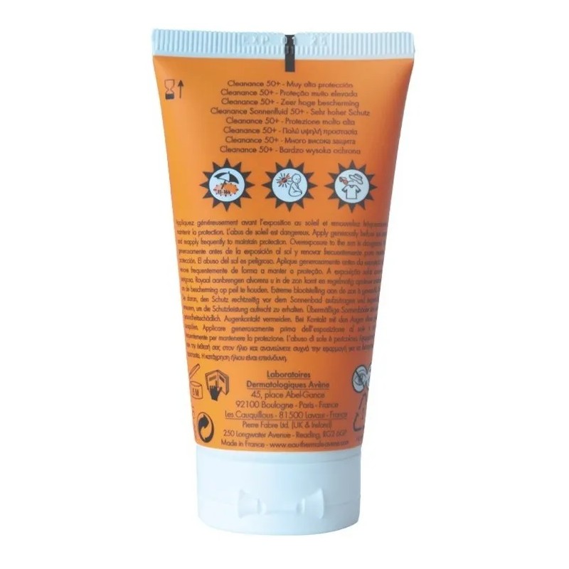 Bloqueador Solar Cleanance Facial Fps 50ml Color