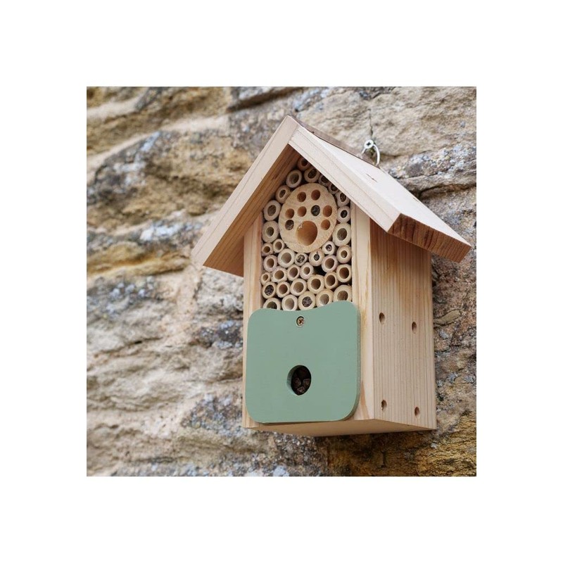 Wildlife World Solitaire Bee Hutch Bee House Natural Beebar
