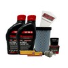Cyclemax Tune Up Kit 10W-30 with Spark Plugs compatible with