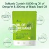 Aceite De Orégano 6000mg 300 Cápsulas Blandas