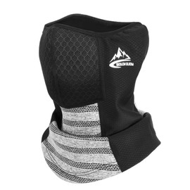 TAGVO Cycling Fleece Face Cover For Men & Women, Windproof Breathable Thermal Multifunctional Ski Blaclava Face Mask Snood Neck Warmer Neck Gaiter, For Cycling Running Skiing Motorcycle Outdoor Sports