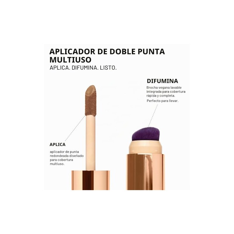 Urban Decay Quickie Concealer Corrector de Ojeras Líquido, Alta Cobertura