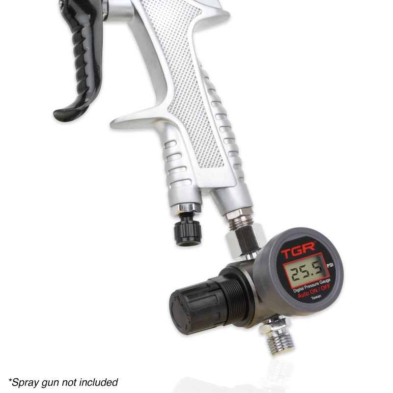 Tool Guy Republic HVLP Spray Gun Air Regulator with Digital