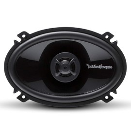 Rockford Fosgate P1462 Punch 4"x 6" 2-Way Coaxial Full Range Speakers - Black (Pair)