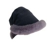 88flix Women's Bucket Hat, Fluffy, Korean, Small Face, Cold Protection,