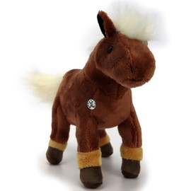 Horse Pony Cuddly Toy Plush Toy Soft Toy (Creamy)