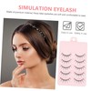 MERRYHAPY 5 Pairs Simulation Eyelash Stickers Volume Makeup Lashes for