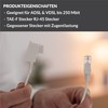 COXBOX 5 m DSL Cable Fritzbox, Speedport, Easybox - TAE
