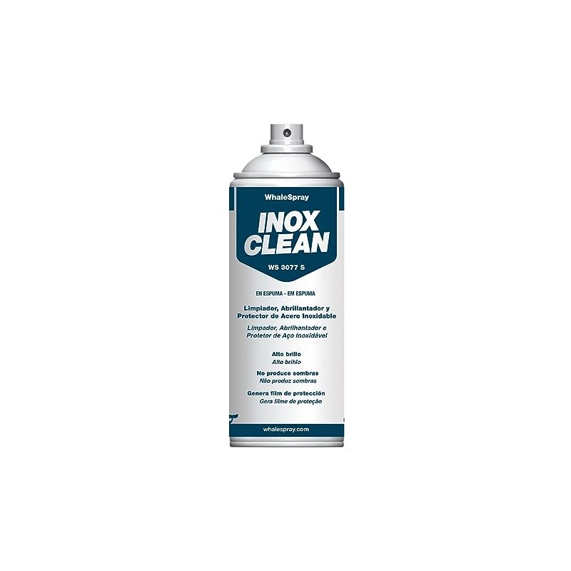 WhaleSpray 3077S0020 3077 S Inox Stainless Steel Cleaner & Polish,
