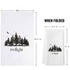 BAUNA Twilight Inspired Kitchen Towel Vampire Movie Dishes Towel City