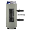 Send It Magnetic Slim Can Coolie (Gray, 2 Pack)