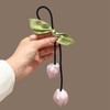 TUCEWP Flower Hair Ties for Women Girls Tassel Ribbon Tulip