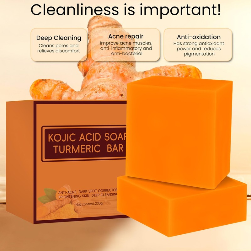 MEITREND -Turmeric Kojic Acid Soap for Dark Stains